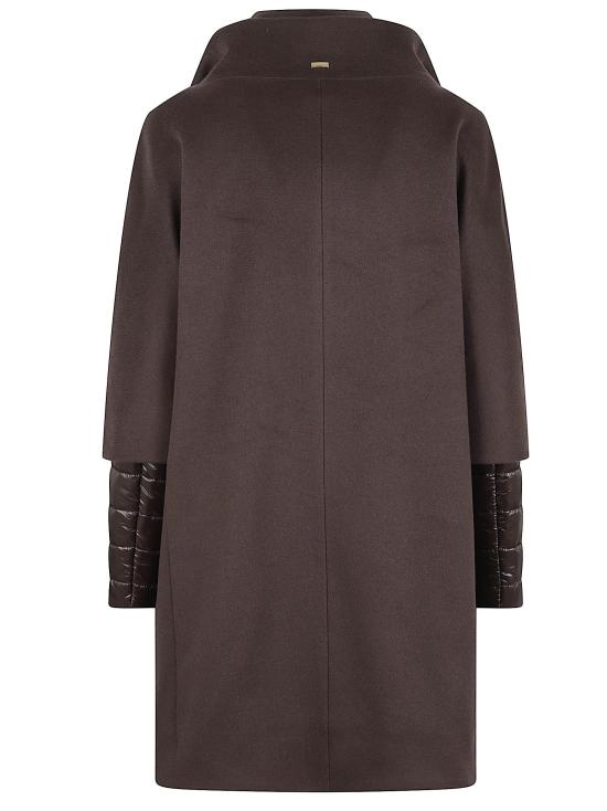 25FW 에르노 케이프 CA000544D 33313 8800 MORO BROWN - HERNO