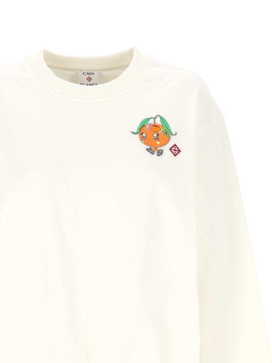 25FW 카사블랑카 스웨터 AW25JTP36401OFF WHITE Beige - CASABLANCA