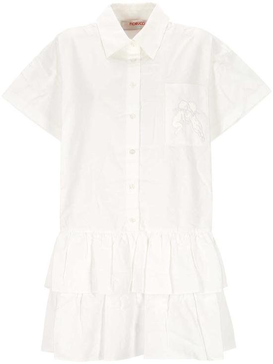 25FW 피오루찌 숏 원피스 W02FPDSD455CO04WH01 WHITE