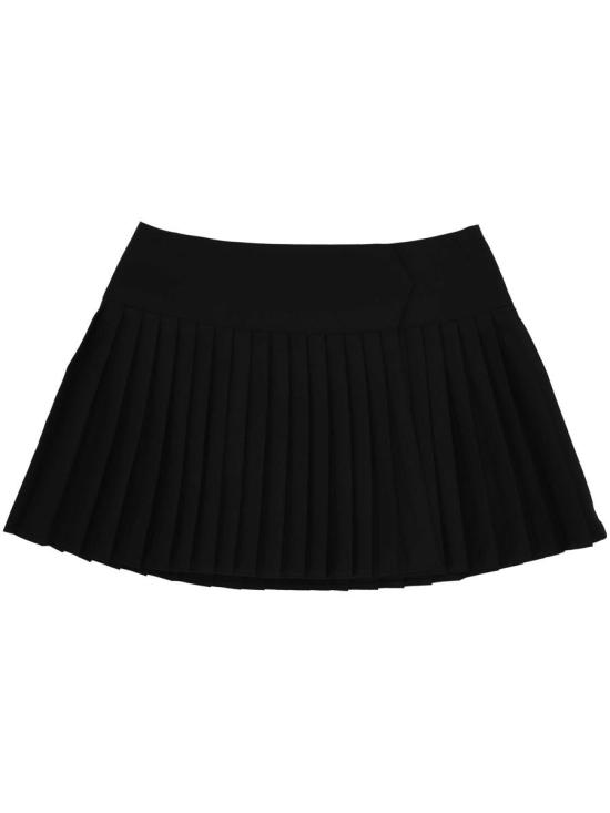 25FW 오프화이트 숏 스커트 OWCU01HF25FAB0011047 BLACK