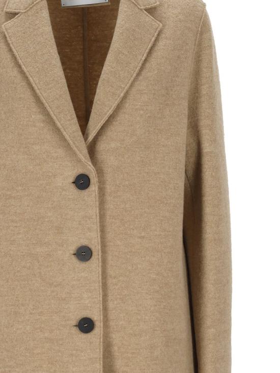 25FW 해리스와프런던 코트 AE1331MLC440 Beige - HARRIS WHARF LONDON