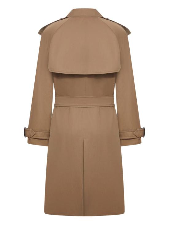 25FW 버버리 롱 개버딘 체스트우드 트렌치코트 8113612X CLAY BROWN - BURBERRY