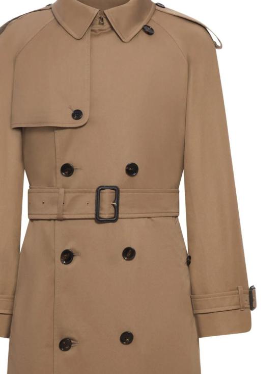 25FW 버버리 롱 개버딘 체스트우드 트렌치코트 8113612X CLAY BROWN - BURBERRY