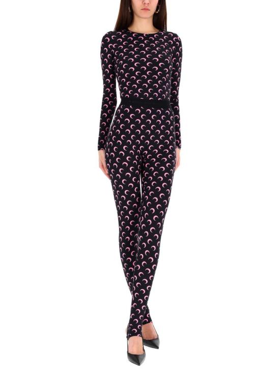 25FW 마린세르 레깅스 WPA111A CJER0001BK90 Black - MARINE SERRE