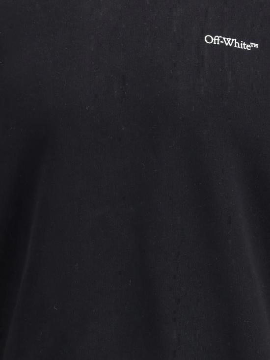 25FW 오프화이트 스웨터 OMBA054F25FLE0061001 BLACK - OFF WHITE