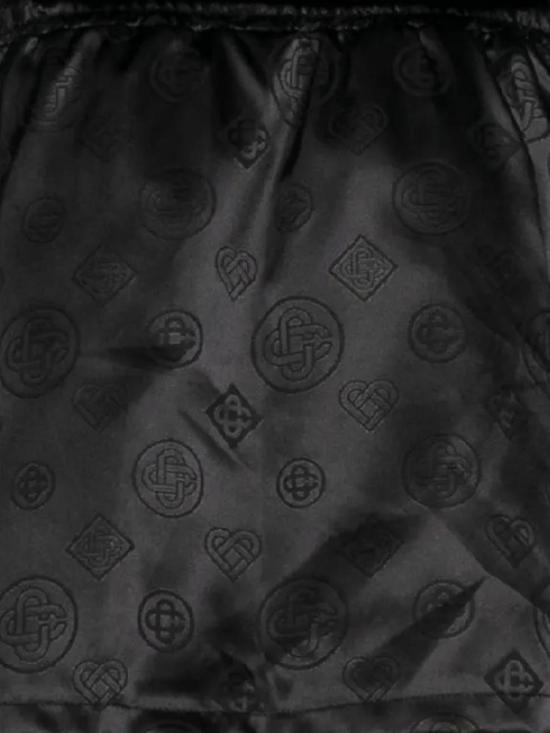 25FW 카사블랑카 스커트 AW25SK18001BLACK Black - CASABLANCA