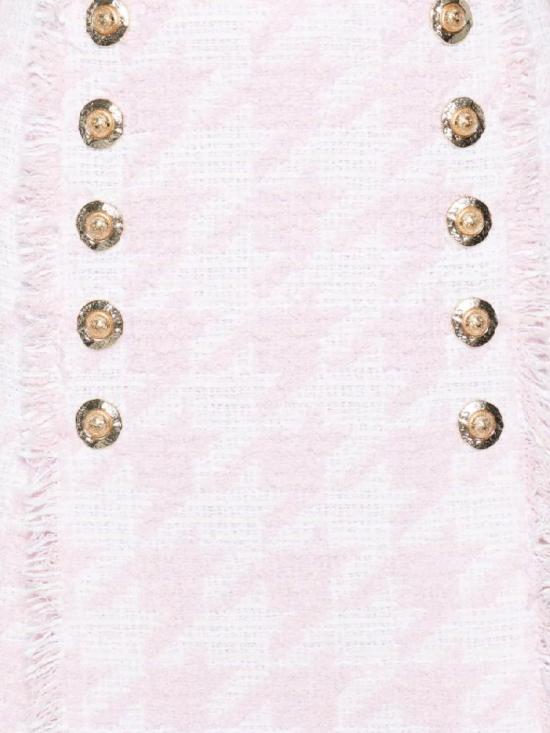 25FW 발망 숏 스커트 FF1LBA92CG17GRD BLANC - BALMAIN