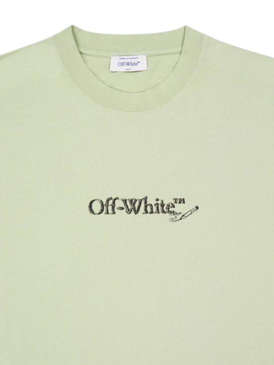 25FW 오프화이트 탑 OMAA120F25JER00C5010 ALFAALFA - OFF WHITE