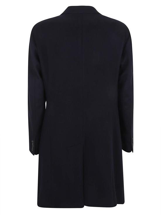 25FW 엠포리오 아르마니 케이프 EM000349 TE17028 UB109 DARK NAVY BLUE - EMPORIO ARMANI