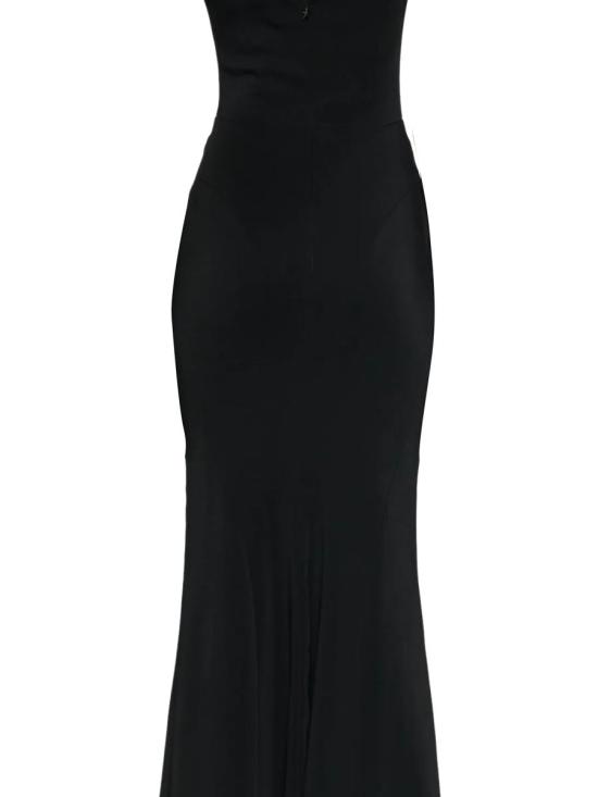 25FW 뮈글러 미디 원피스 25F1RO16214701999 Black - MUGLER