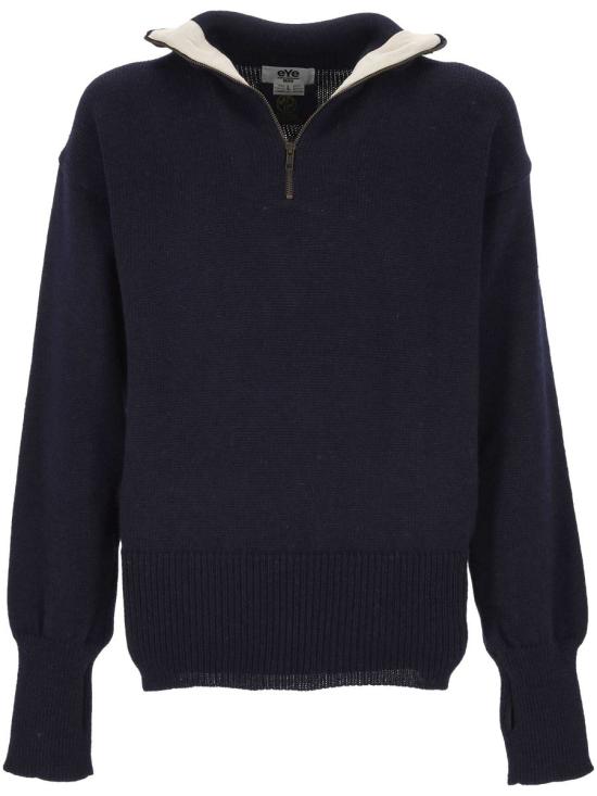 25FW 와타나베 준야 집업 니트 WPN9021 BLUE