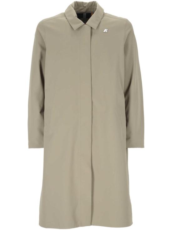 25FW 까웨 트렌치 코트 K6117XWB3B GREEN OAK