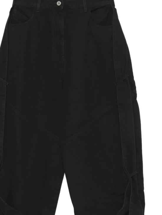 25FW 디 아티코 데님 팬츠 251WCP00279CCC120AA100 Black - THE ATTICO