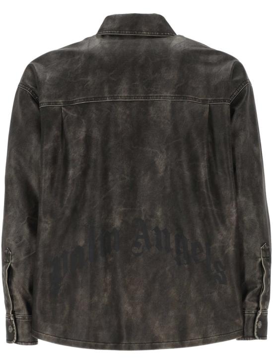 25FW 팜앤젤스 셔츠 PWJE009F25FAB0010710 GREY - PALM ANGELS