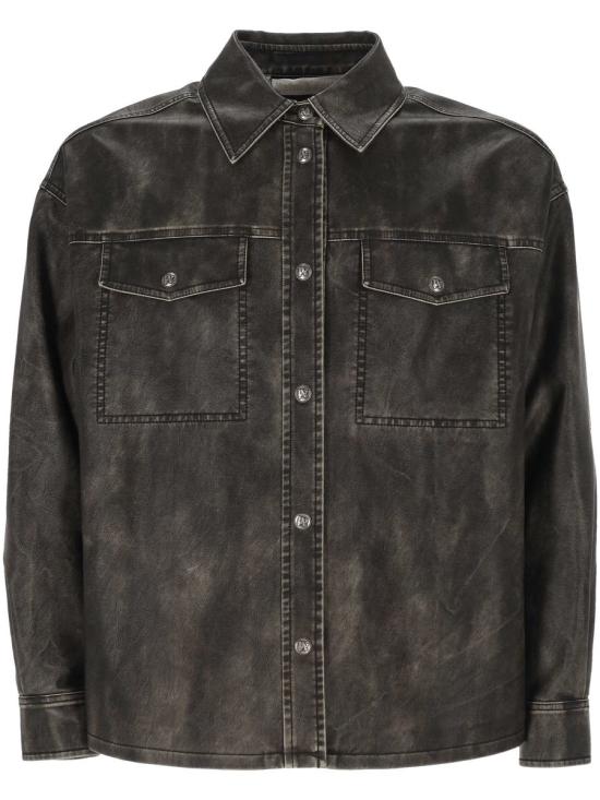 25FW 팜앤젤스 셔츠 PWJE009F25FAB0010710 GREY