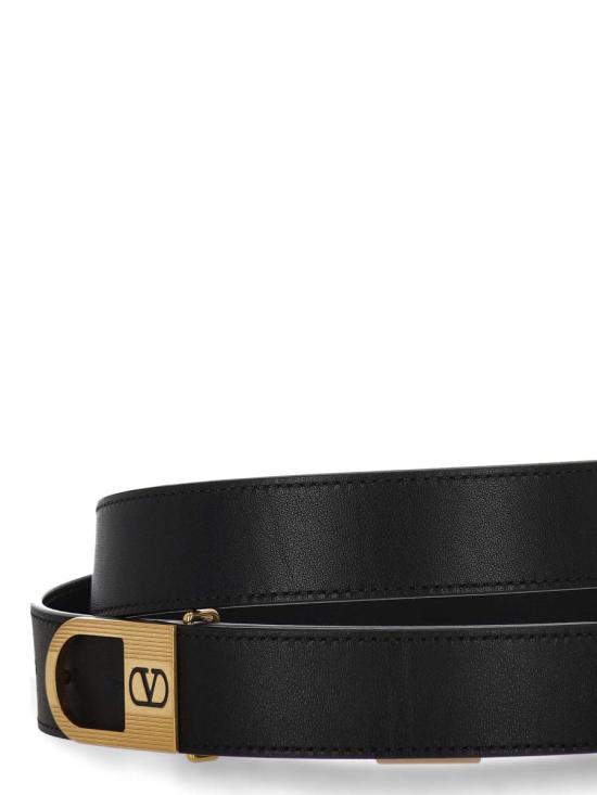 25FW 발렌티노 가라바니 가죽 벨트 7Y0T0ST8JAQ0NO Black - VALENTINO GARAVANI