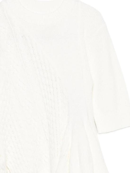 25FW 사카이 스웨터 25 08018151 Beige - SACAI