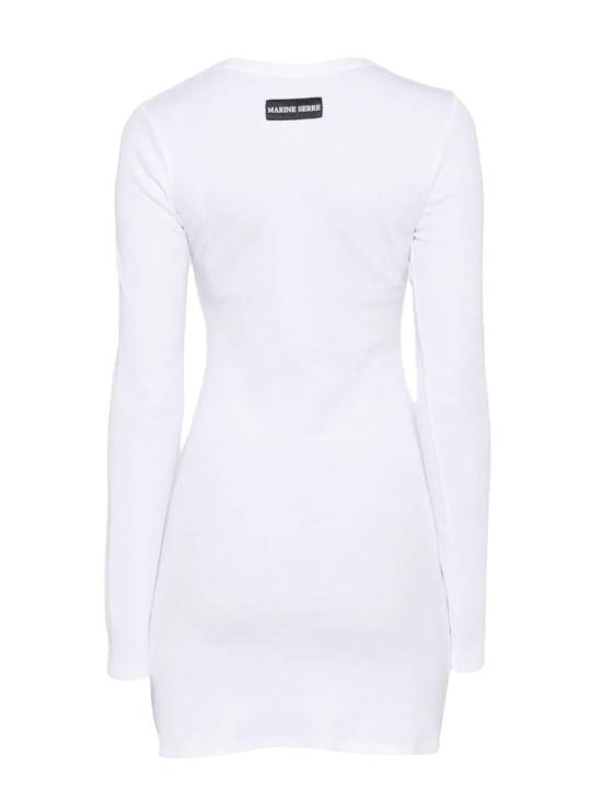 25FW 마린세르 숏 원피스 WDR267ACJER0011WH10 WHITE - MARINE SERRE