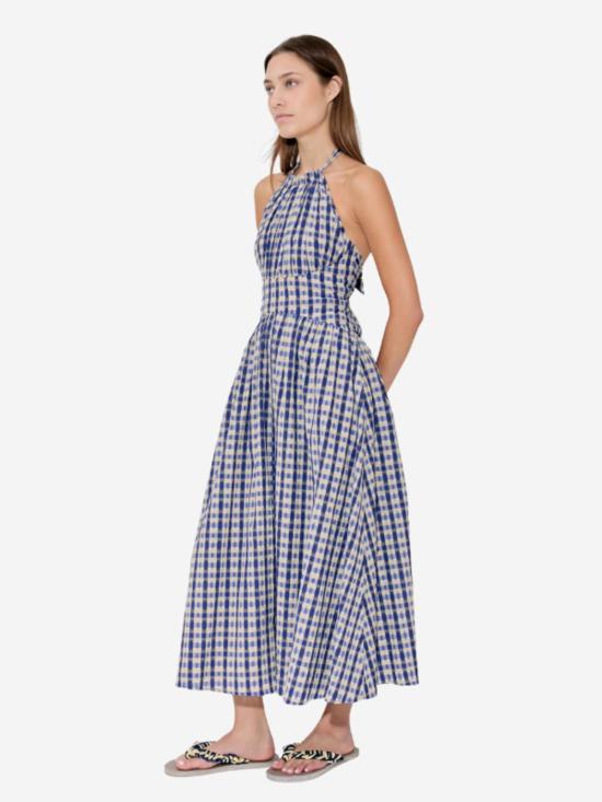  Rosie Assoulin 롱 원피스 로지 애슐린 홀터 인 더 네임 오브 러브 드레스 - ROSIE ASSOULIN