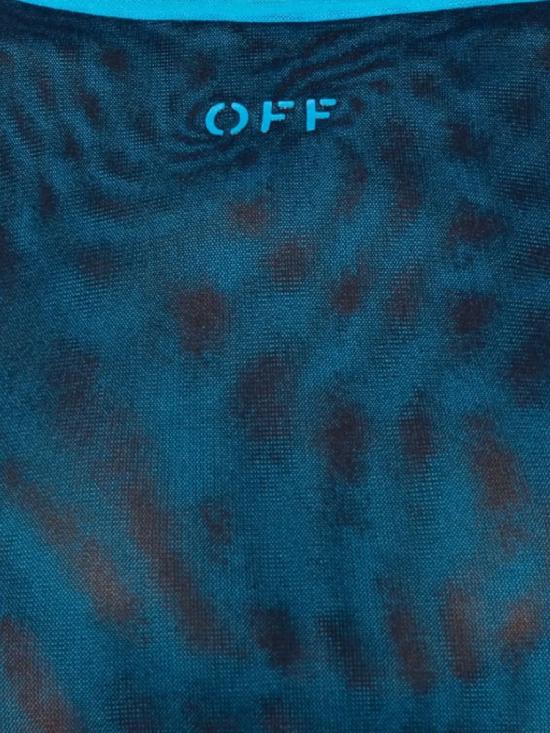 25FW 오프화이트 반팔 티셔츠 OWAD27DF25JER0014870 BLUE IRIS - OFF WHITE