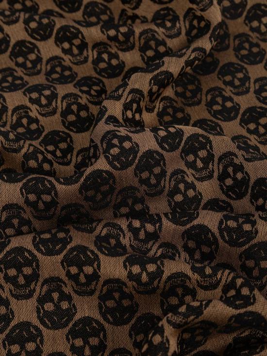 25FW 알렉산더 맥퀸 머플러/스카프 8353784A82Q9860 CAMEL - ALEXANDER MCQUEEN