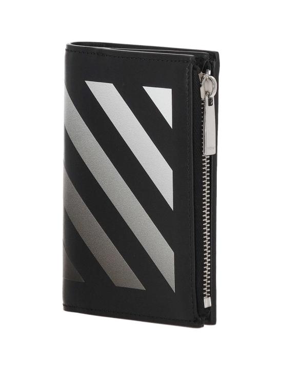 25FW 오프화이트 가죽소품 OWNC064F25LEA0011001 BLACK - OFF WHITE