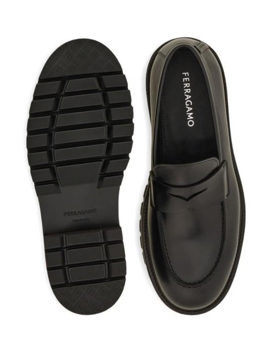 25FW 살바토레 페라가모 로퍼 02A5977888313E Black - SALVATORE FERRAGAMO