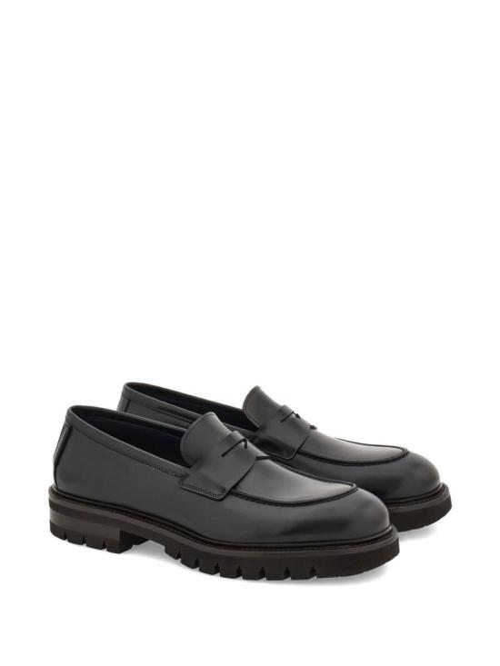 25FW 살바토레 페라가모 로퍼 02A5977888313E Black - SALVATORE FERRAGAMO