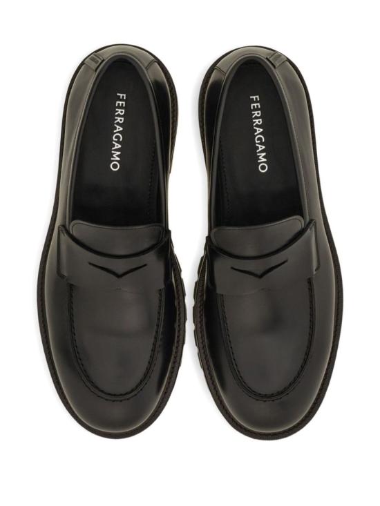 25FW 살바토레 페라가모 로퍼 02A5977888313E Black - SALVATORE FERRAGAMO