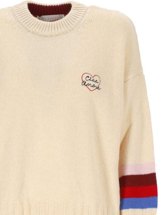 25FW 지아다 베닌카사 스웨터 F25EM121701 WHITE - GIADA BENINCASA