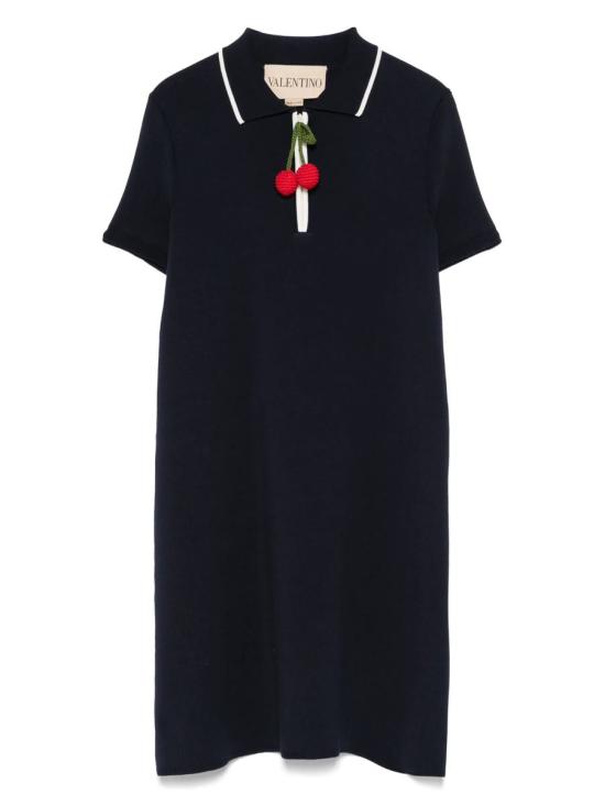 25FW 발렌티노 가라바니 미디 원피스 7B3KD13X9EQ671 BLUE