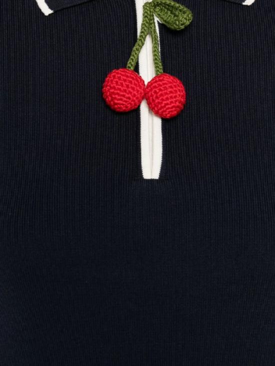 25FW 발렌티노 가라바니 미디 원피스 7B3KD13X9EQ671 BLUE - VALENTINO GARAVANI