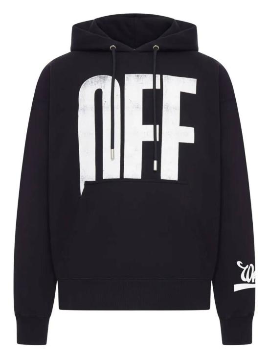 25FW 오프화이트 스웨터 OMBB085F25FLE00Q1001 BLACK