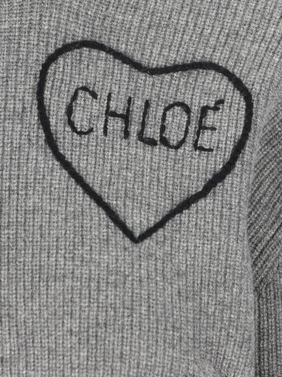26SS 끌로에 스웨터 CH26SMP39710012 P26 DIVINE GREY - CHLOE