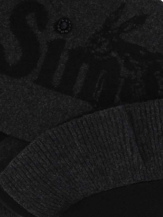 25FW 시몬로샤 머플러/스카프 KIMK1WD0669BLACK CHARCOAL MULTICOLOR - SIMONE ROCHA