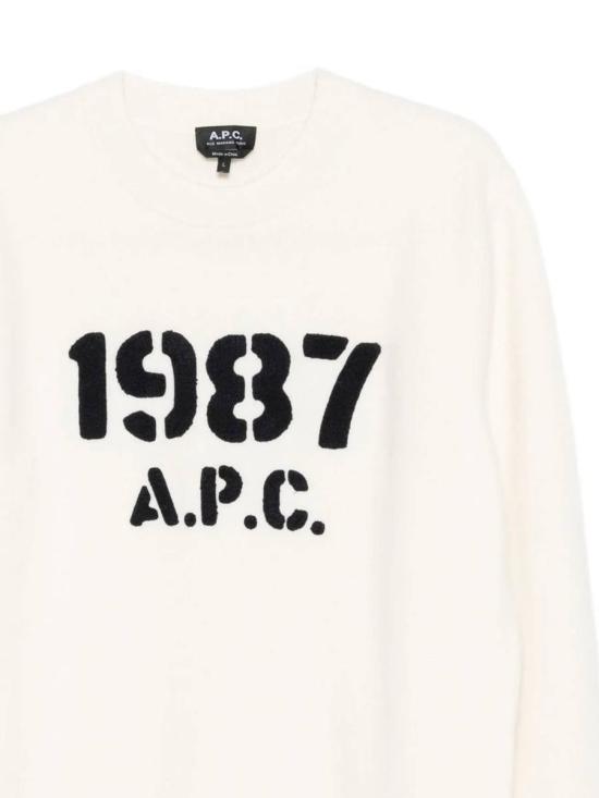 25FW 아페쎄 스웨터 WVBDKH23444AAD Beige - A.P.C.