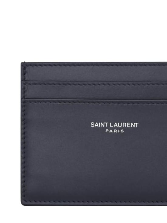 25FW 생로랑 카드지갑 3759460U90E4100 BLUE - SAINT LAURENT