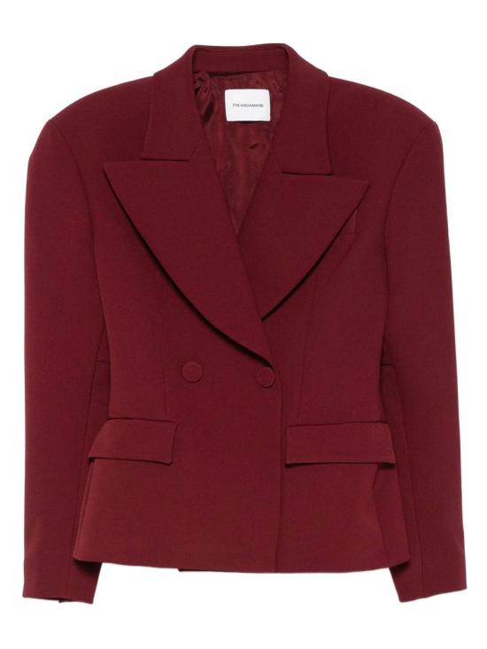 25FW 안다마네 수트 자켓 T183053ATNP0B8BURGUNDY MULTICOLOR