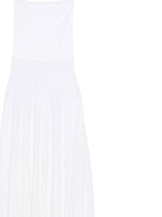 25FW 알라이아 롱 원피스 AA9R2702K081B000 WHITE - ALAIA