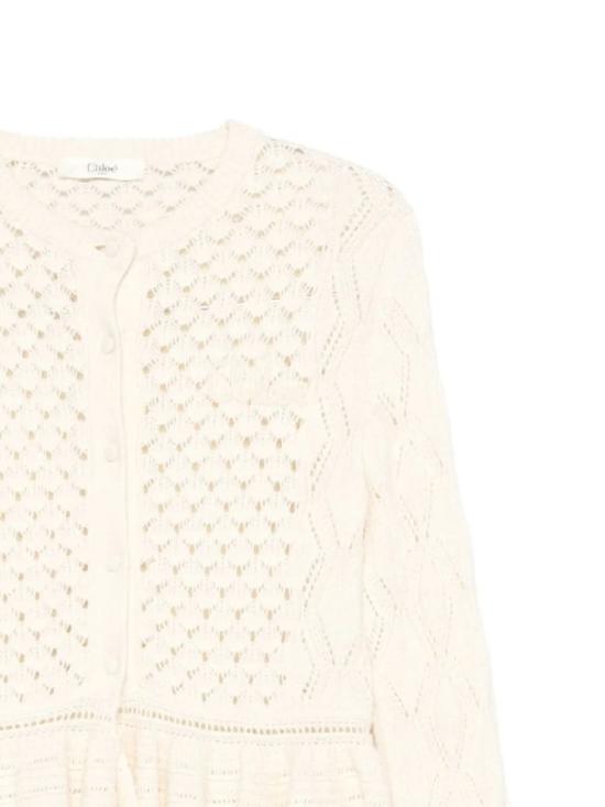 25FW 끌로에 스웨터 25AMC01590107 Beige - CHLOE