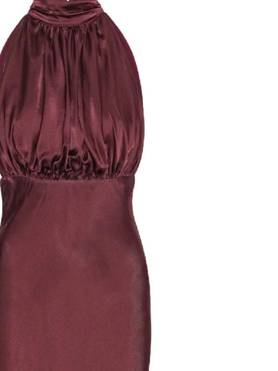 25FW 로테이트 바이 크리스텐슨 롱 원피스 1146542734BCR19082734 ZINFANDEL - ROTATE BY BIRGERCHRISTENSEN