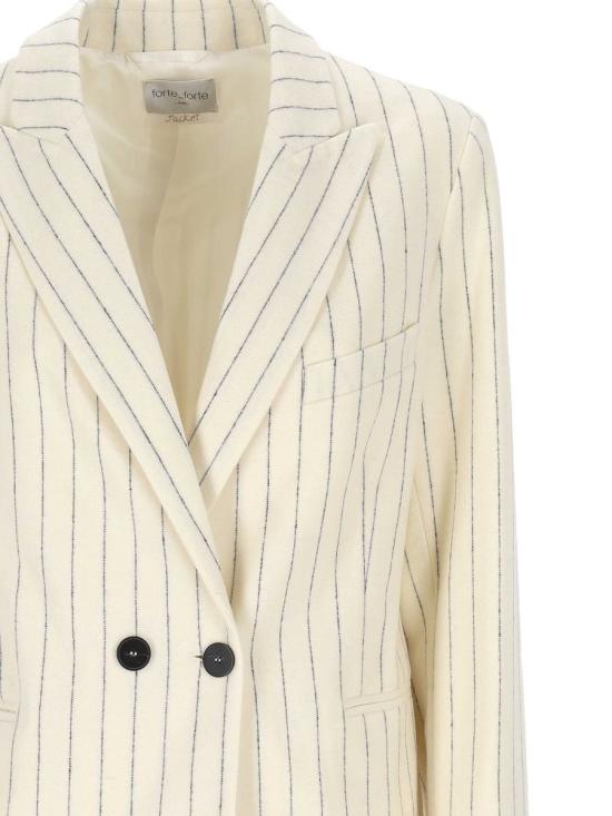 25FW 포르테포르테 수트 자켓 14316bisNEVE White - FORTE FORTE