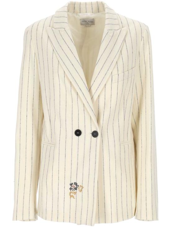 25FW 포르테포르테 수트 자켓 14316bisNEVE White