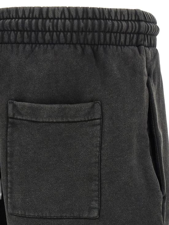 25FW 오프화이트 숏팬츠 OMCI013F25FLE0061301 VINTAGE BL - OFF WHITE