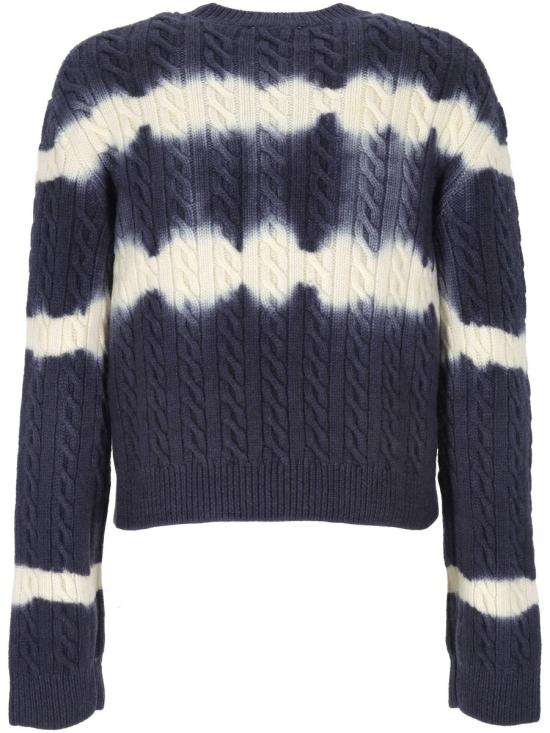 25FW 오프화이트 스웨터 OWHE10IF25KNI0014801 BLUE IRIS - OFF WHITE