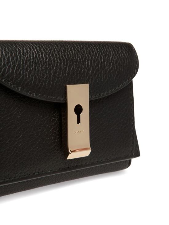 25FW 발리 지갑 WLW01PVT710U901Y BLACK YELGOLD - BALLY