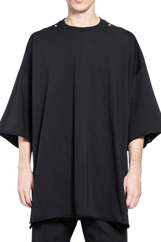 25FW 릭 오웬스 반팔 티셔츠 RU02E1283JAES2 09 Black