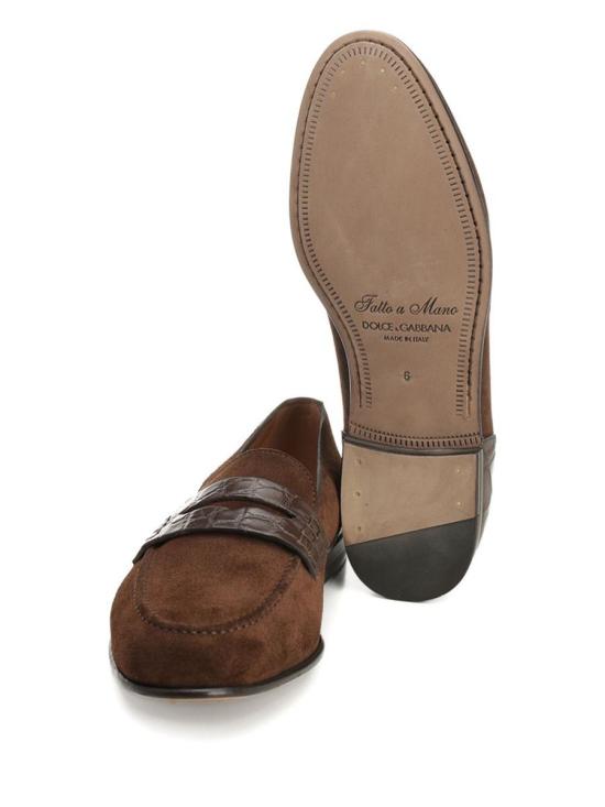 25FW 돌체앤가바나 로퍼 A50717A2E228M157 EBANO - DOLCE & GABBANA