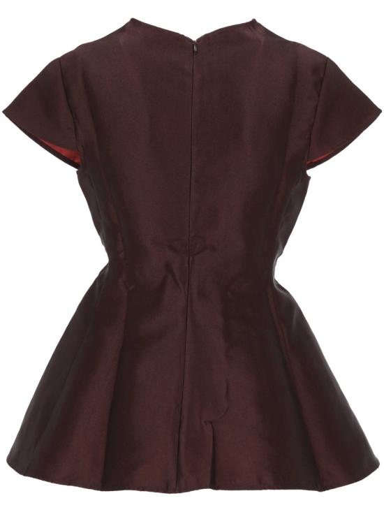 25FW 마르케스 알메이다 민소매 티셔츠 AW25TP0699MKBYBURGUNDY PURPLE - MARQUES ALMEIDA