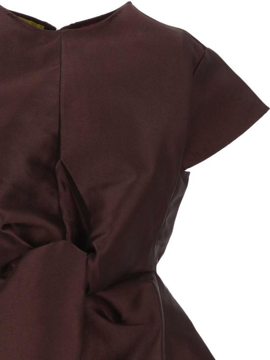 25FW 마르케스 알메이다 민소매 티셔츠 AW25TP0699MKBYBURGUNDY PURPLE - MARQUES ALMEIDA